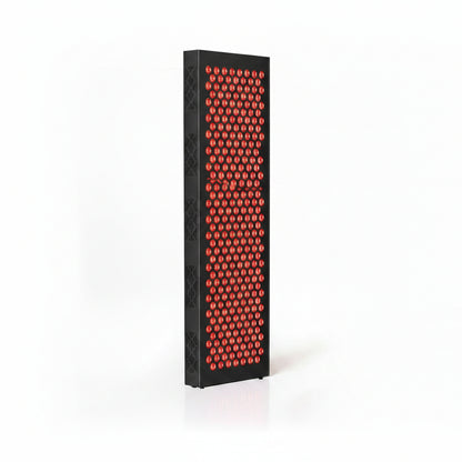Red Light Therapy Box, 5In1 LED with 630-660-810-830-850, Metal Case, 3 Modes Red Light Panel with Soft Belt, 6 Timing Set - 9 Pulse Modes - 4-Level - Red Light Therapy Panel for Body