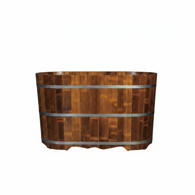WOODBRIDGE 54" Indoor Cold Plunge Tub W/ 1.3 HP White Chiller – Rapid Cooling & Heating, Ozone Sanitation, Filter Circulation System, Wifi-Enabled & Remote Control via APP, Insulated Tub Cover