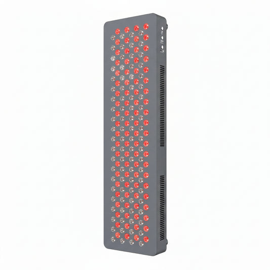 HG1000 Full Body Red Light Therapy Panel, 200 Leds, 660Nm Red & 850Nm Near-Infrared Light, Built-In Timer, Door Hanging Kit